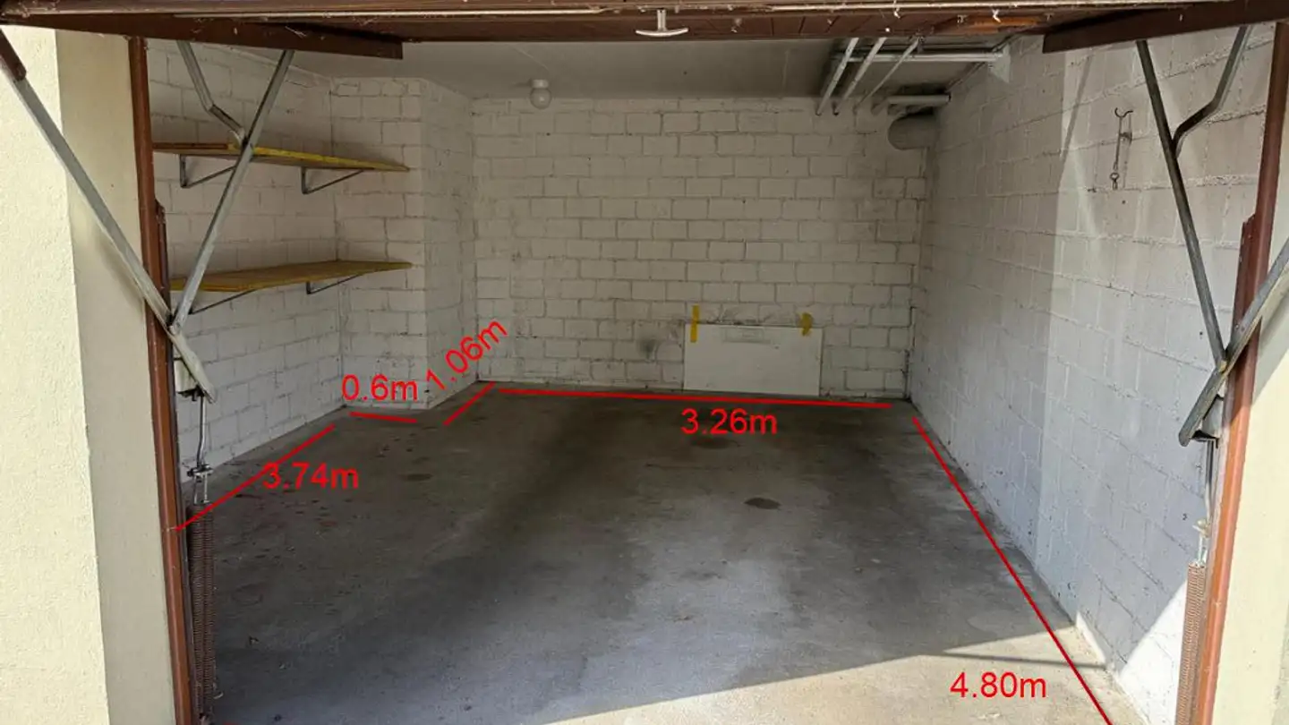 Garage singolo in affitto - Rebhaldenstrasse 35, 8596 Scherzingen - Foto 3