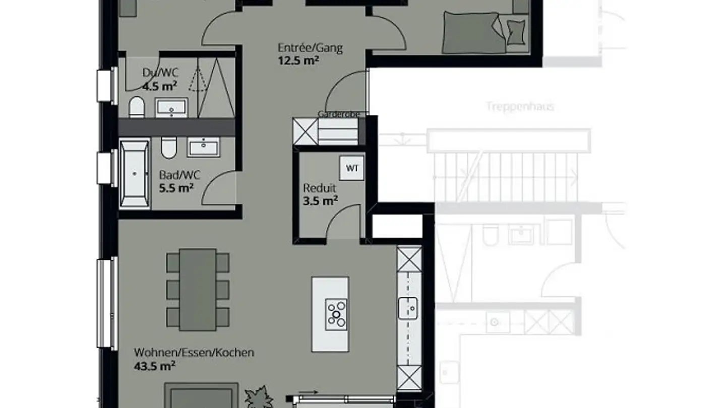 Appartement à louer - 6212 St. Erhard