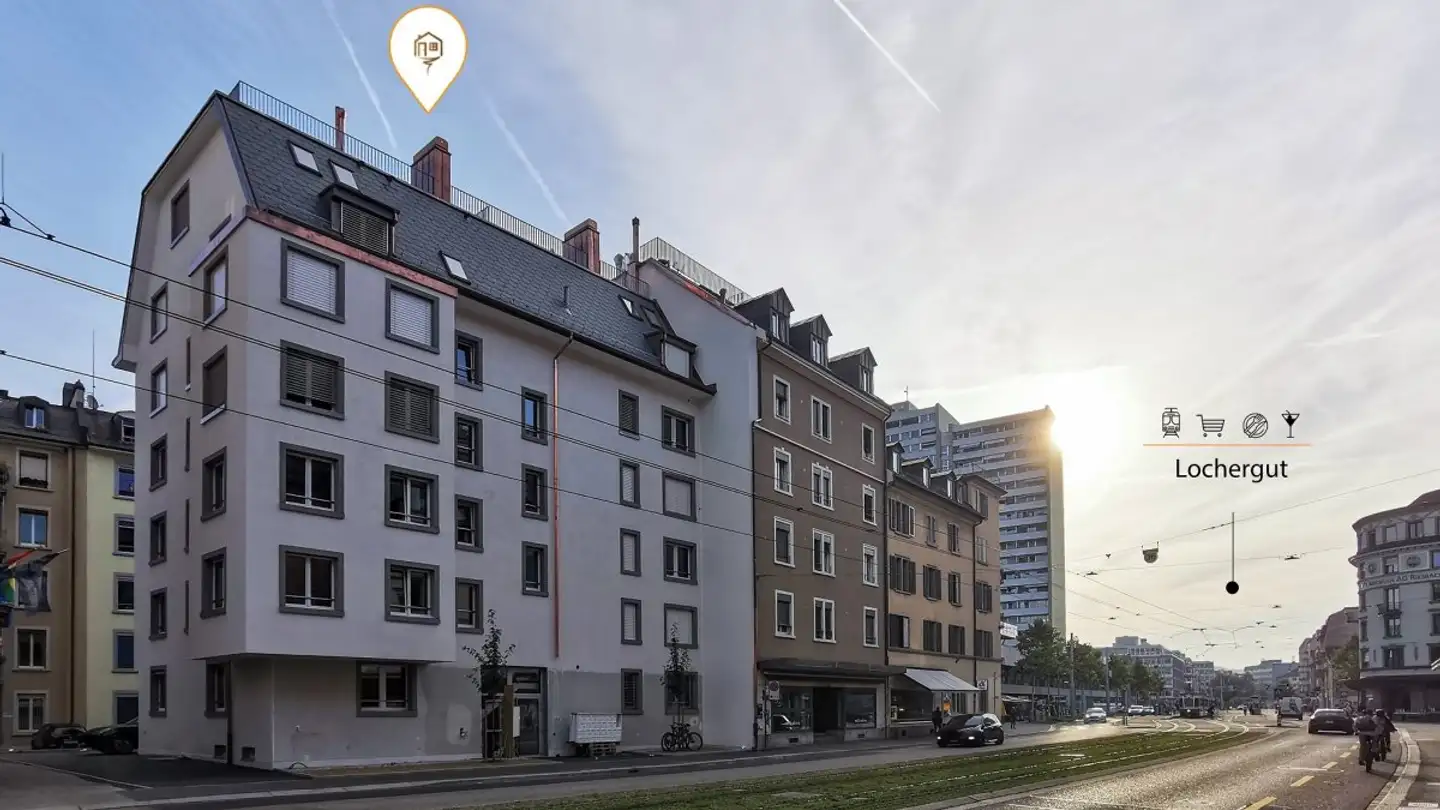 Furnished apartment for rent - Badenerstrasse 250, 8004 Zürich - Photo 2