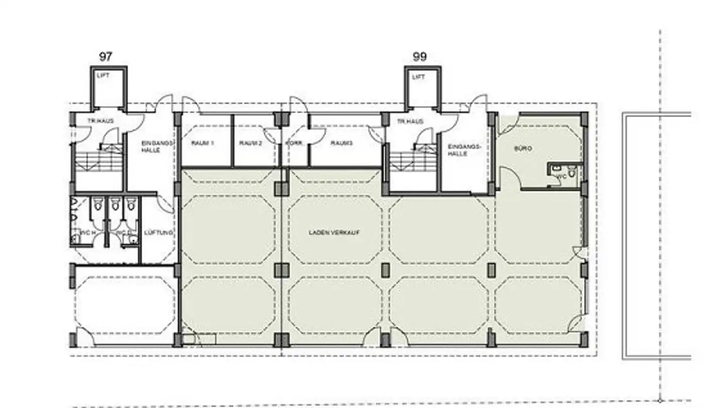 Negozio in affitto - Zentralstrasse 99, 5430 Wettingen - Foto 2