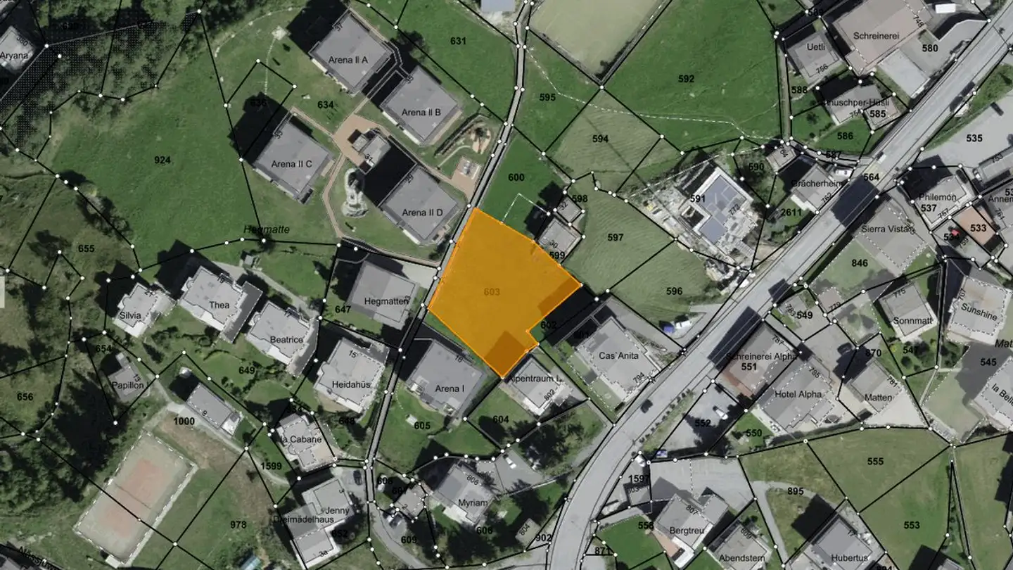 Constructible plot for sale - 3925 Grächen