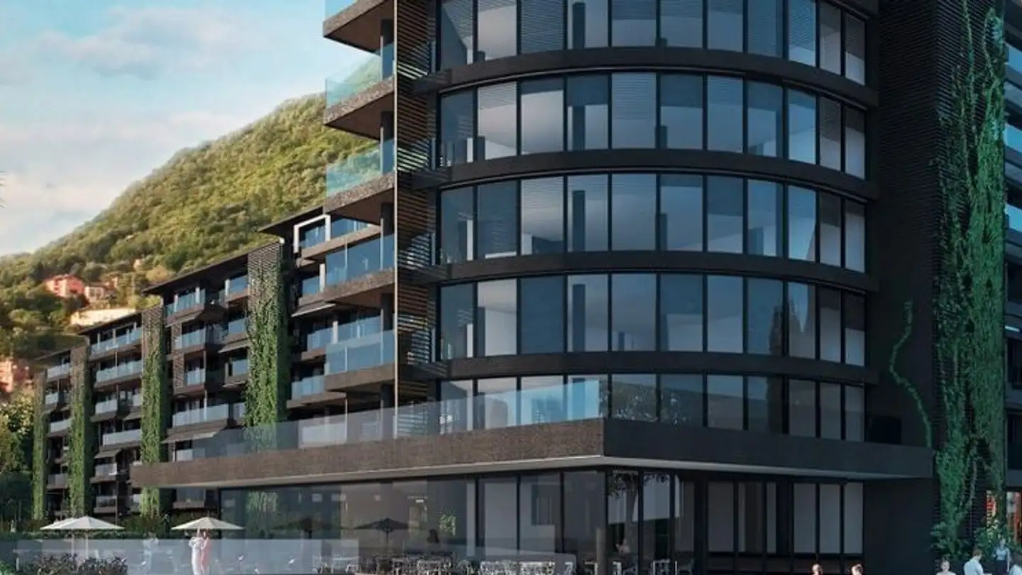 Appartement à louer - Via Ernesto Bosia 5c, 6900 Paradiso