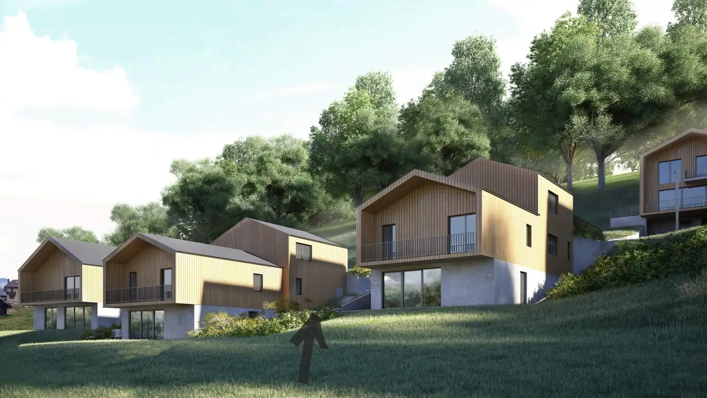 Maison en terrasse à vendre - Route de l' Ecole, 1891 Vérossaz - Photo 2