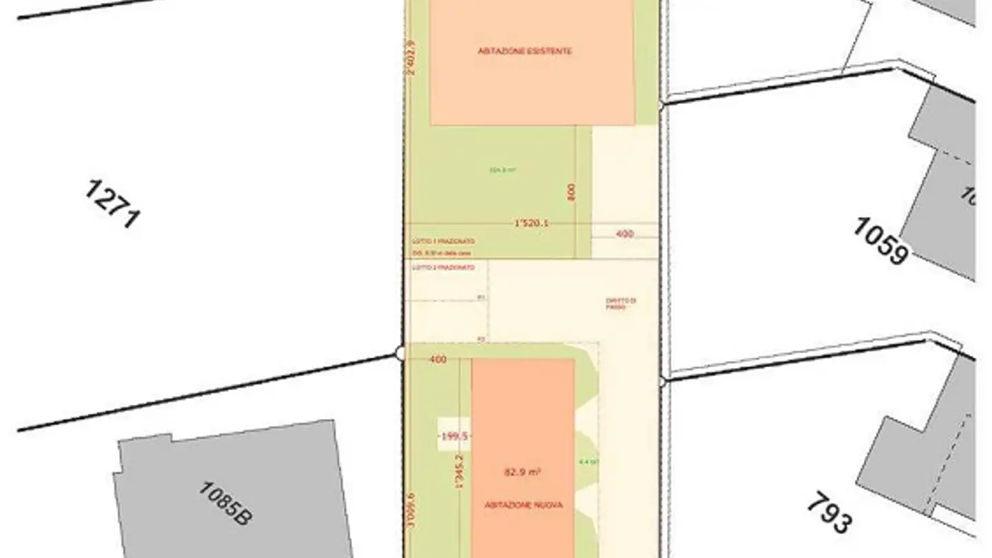 Constructible plot for sale - Via Baragia 29, 6987 Caslano