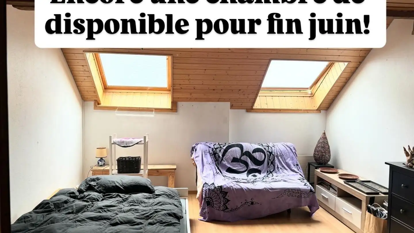 Chambre à louer - 2072 St-Blaise - Photo 2