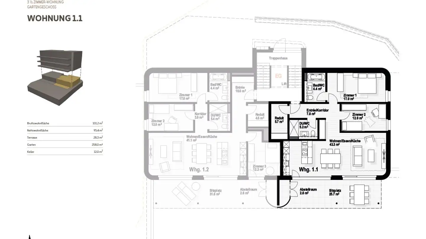 Appartamento in vendita - Blattenstrasse 7, 8634 Hombrechtikon - Photo 4