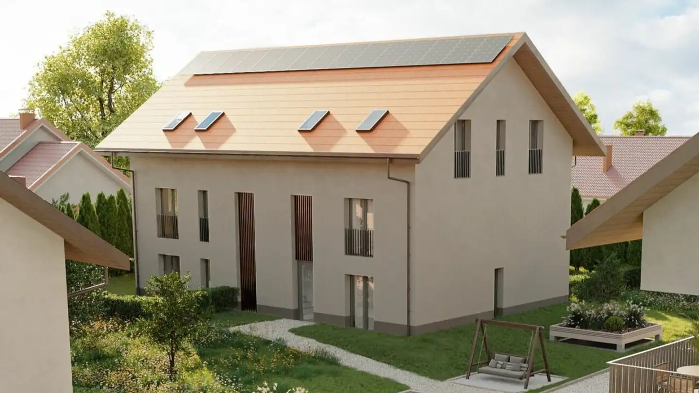 Dachgeschosswohnung kaufen - Route Des Baudèzes 37, 1541 Bussy FR - Foto 2