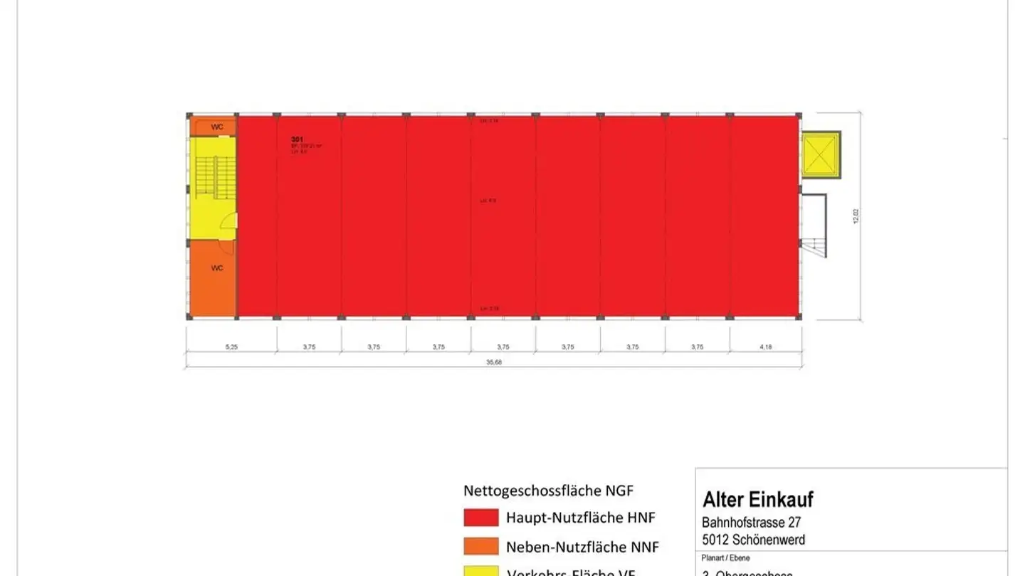 Commercial à louer - Bahnhofstrasse 27, 5012 Schönenwerd - Photo 4