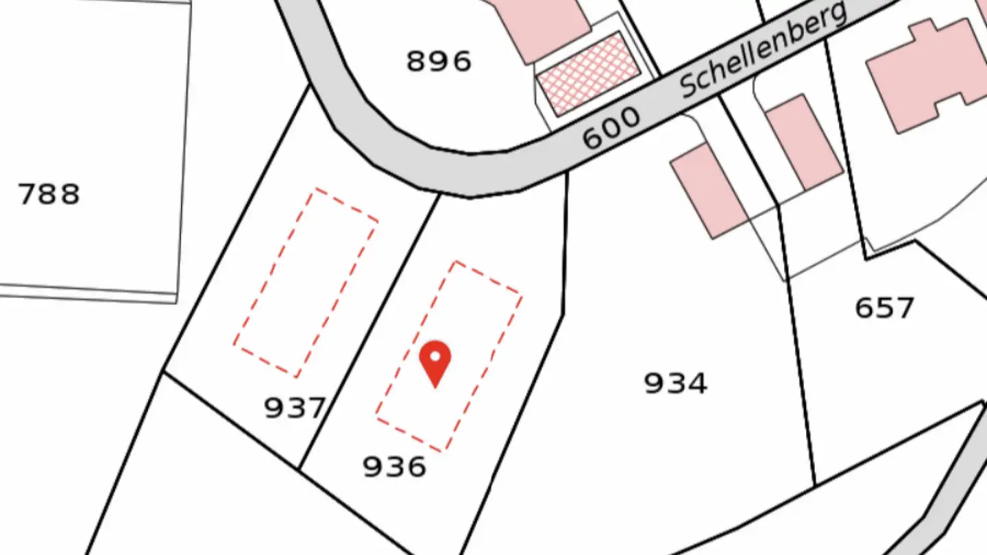 Bauland kaufen - Schellenberg 11, 4437 Waldenburg