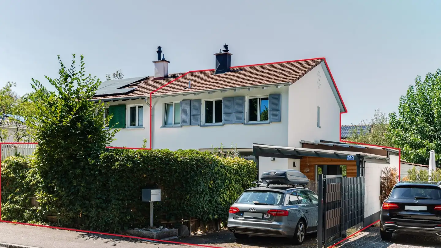 Semi-detached house for sale - Grenzacherweg 260, 4125 Riehen