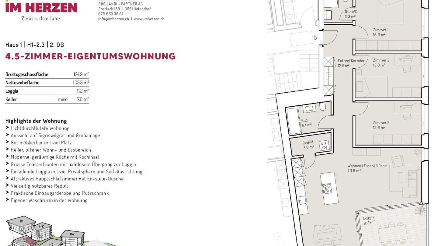 Apartment for sale - Dorfstrasse 39, 3661 Uetendorf - Photo 4