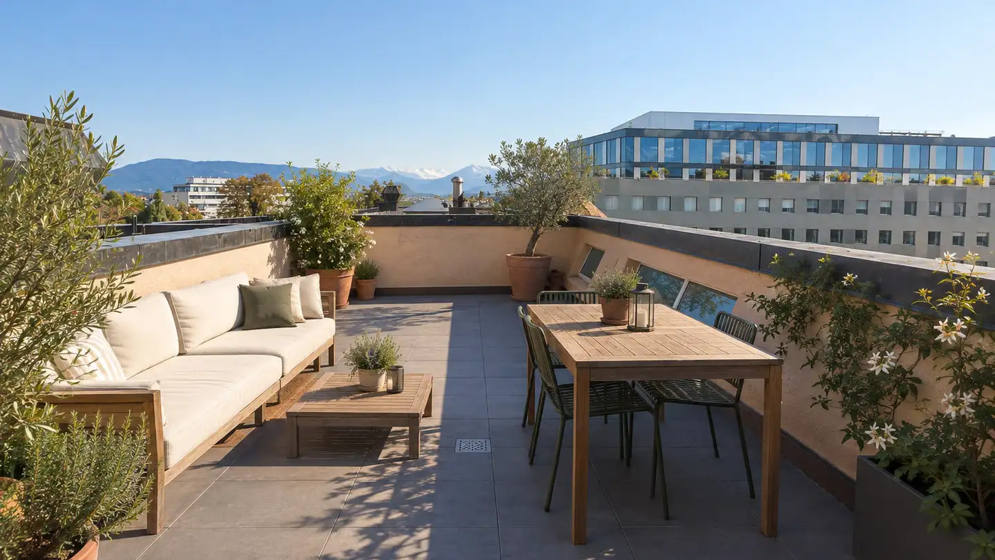 Attique à vendre - 1209 Genève