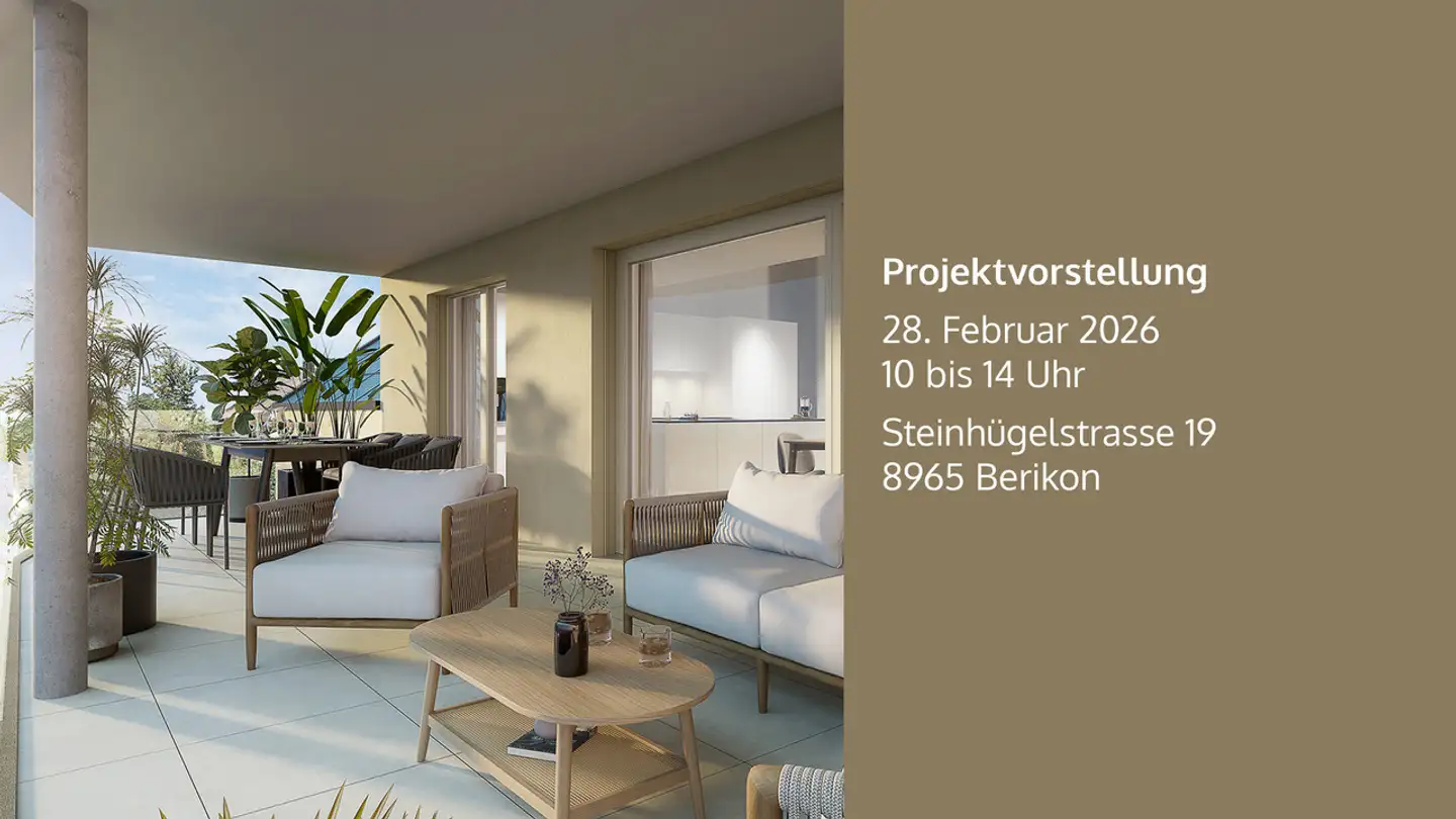 Apartment for sale - Steinhügelstrasse 19, 8965 Berikon