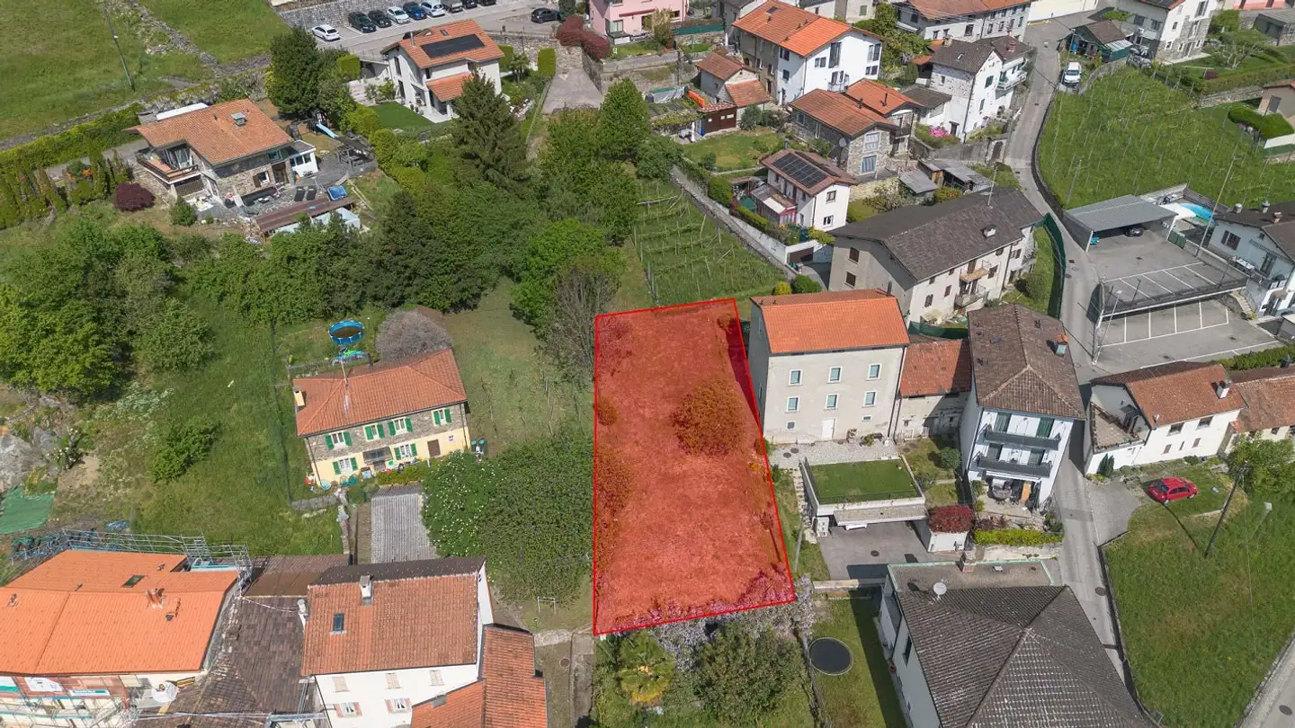 Constructible plot for sale - Via Morengo, 6805 Mezzovico