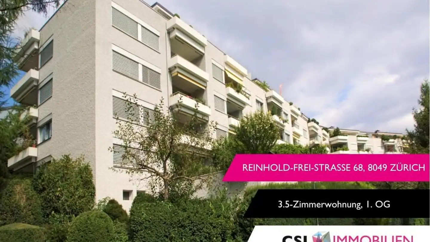 Wohnung mieten - Reinhold-Frei-Strasse 68, 8049 Zürich