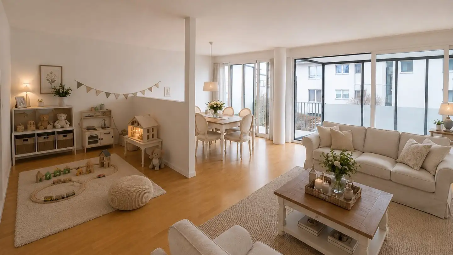 Appartement à louer - Hübeliacker 11b, 5034 Suhr - Photo 2
