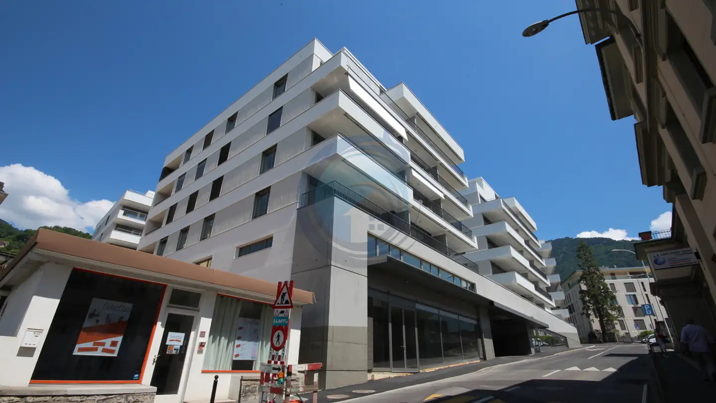 Underground parking space for rent - Avenue Des Planches 22c, 1820 Montreux