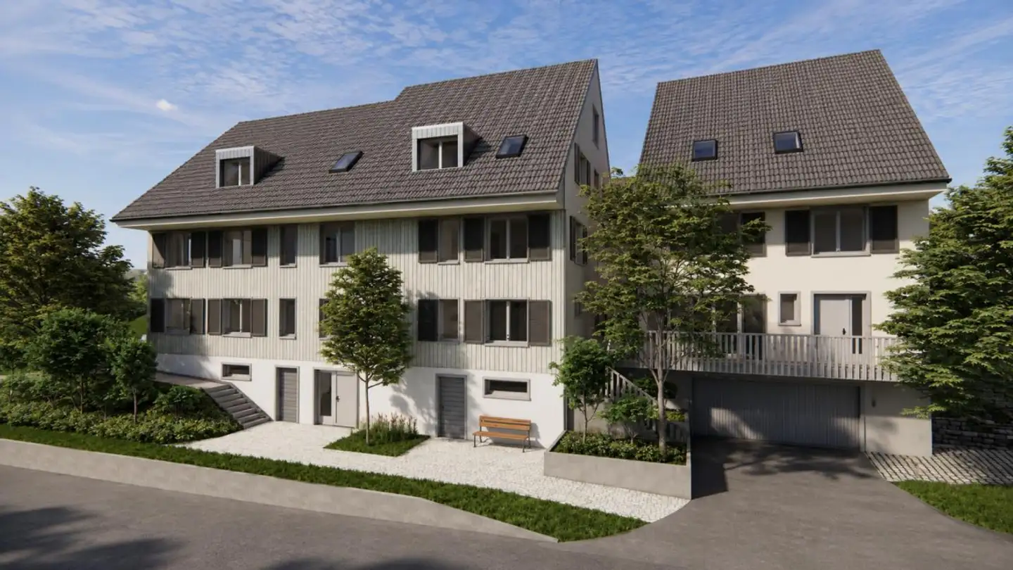 Semi-detached house for sale - Hauptstrasse 17b, 5234 Villigen
