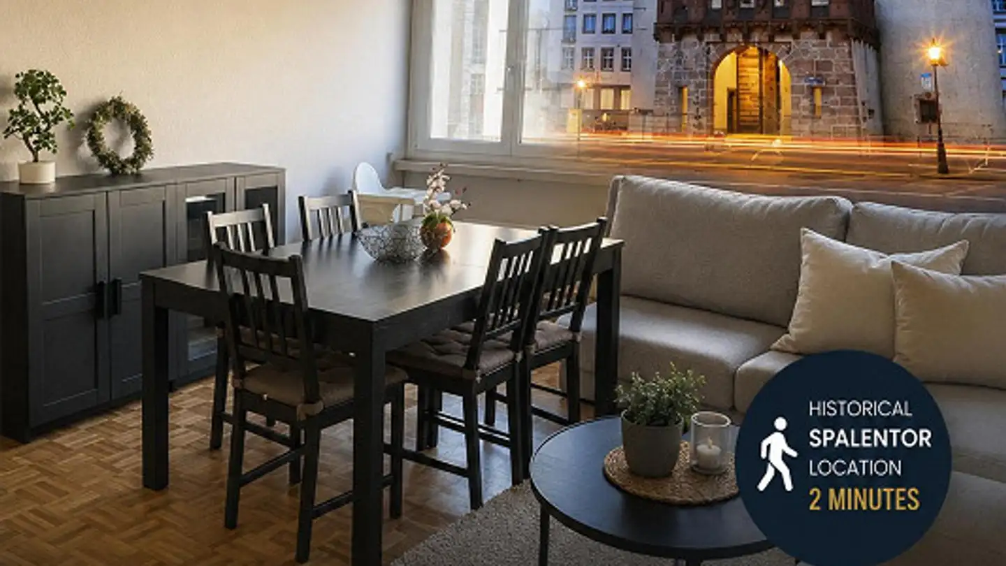 Furnished apartment for rent - Schönbeinstrasse 21, 4056 Basel