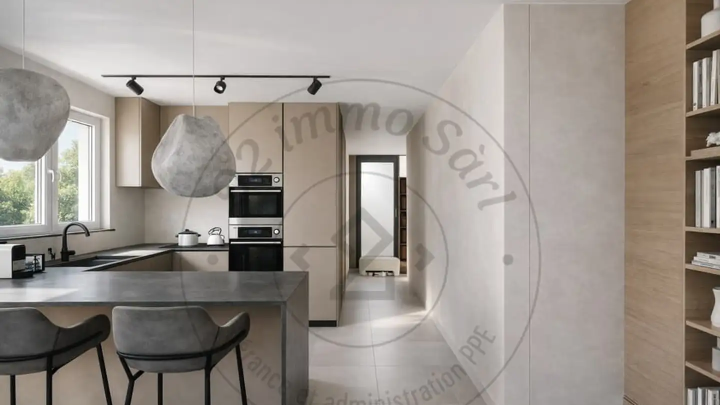 Single house for rent - Impasse Du Broillet 16, 1680 Berlens - Photo 4