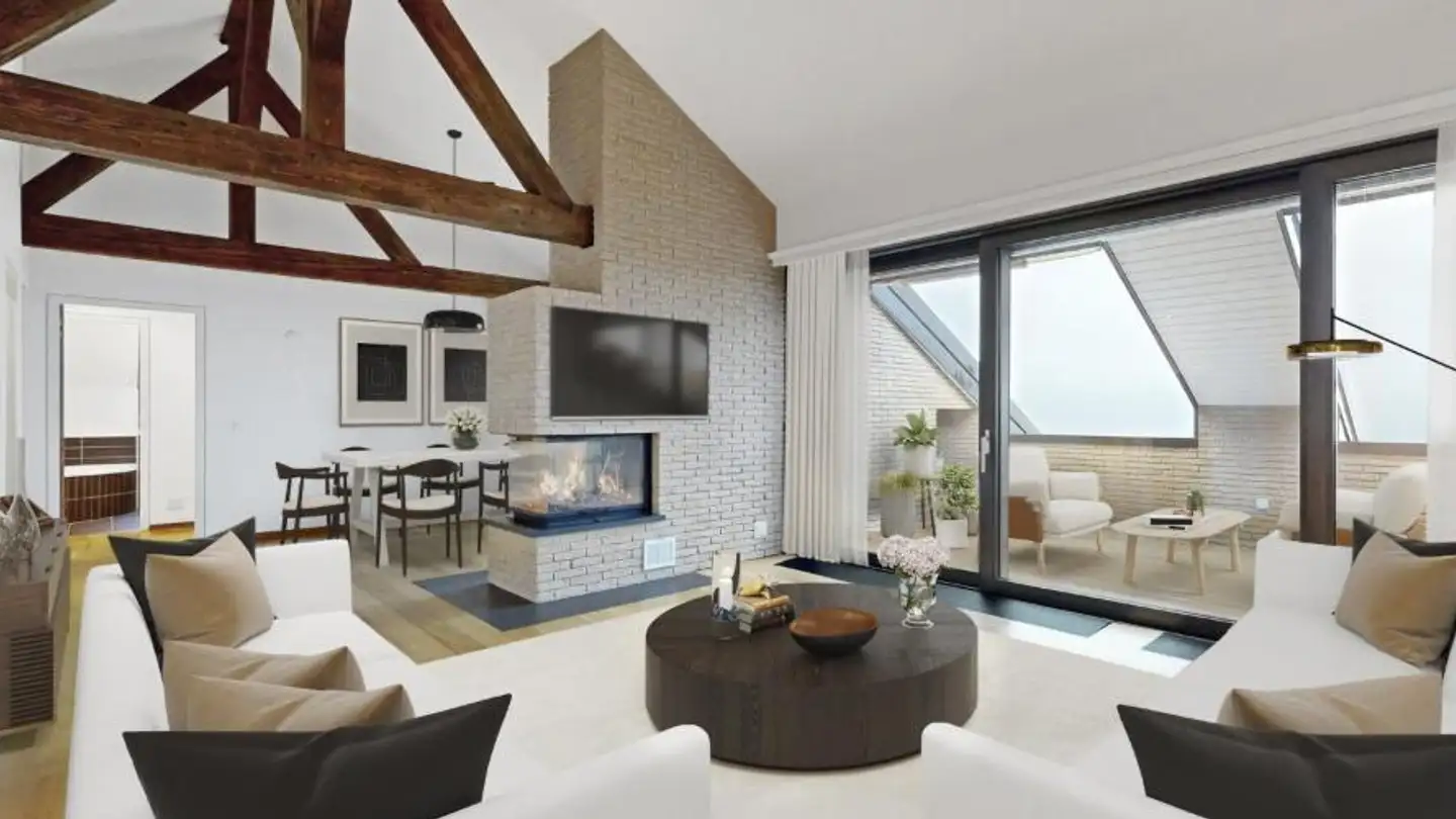 Penthouse mieten - Avenue de Montbenon 3, 1003 Lausanne