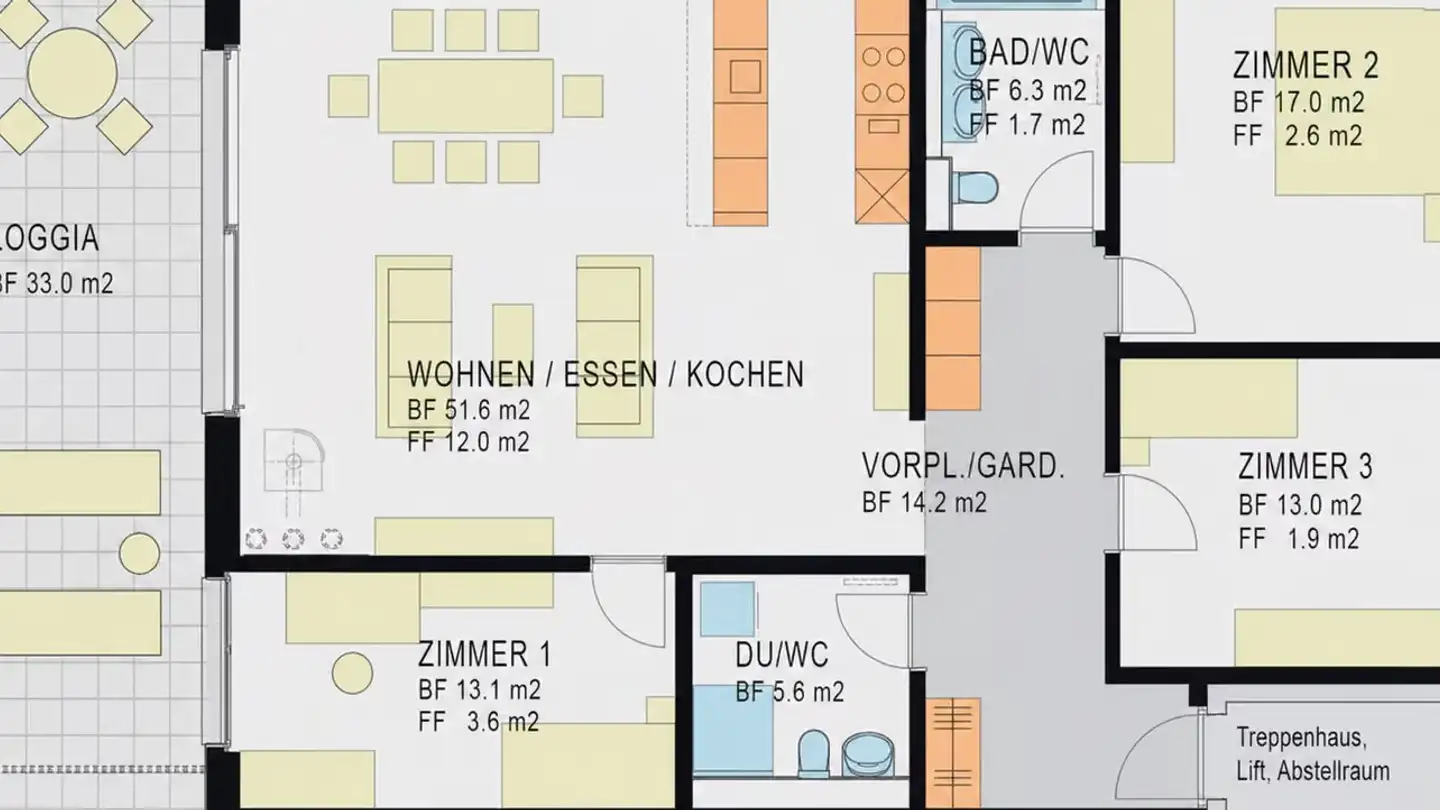 Appartement à louer - Neunfornerstrasse 7, 8475 Ossingen - Photo 4