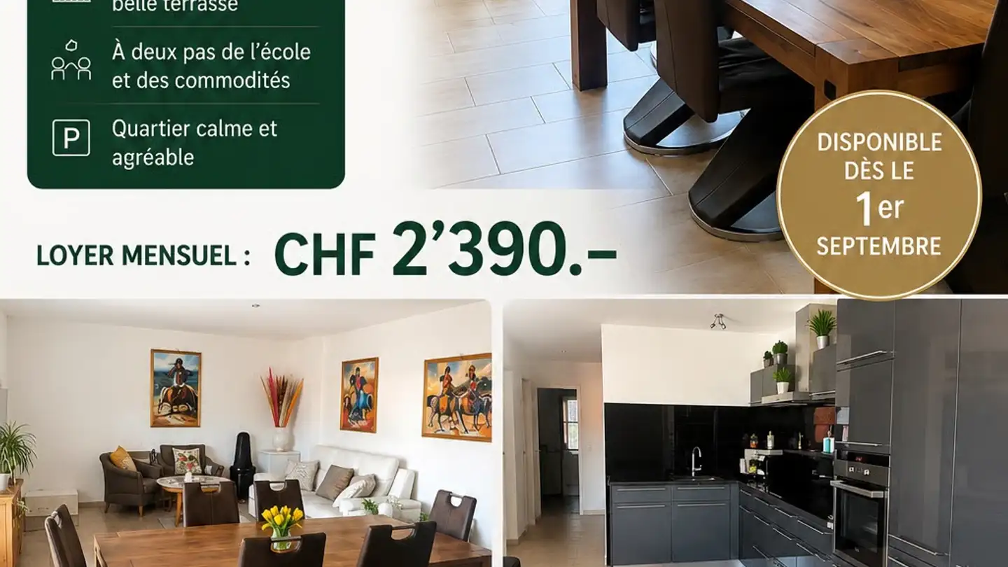 Apartment for rent - 1142 Pampigny