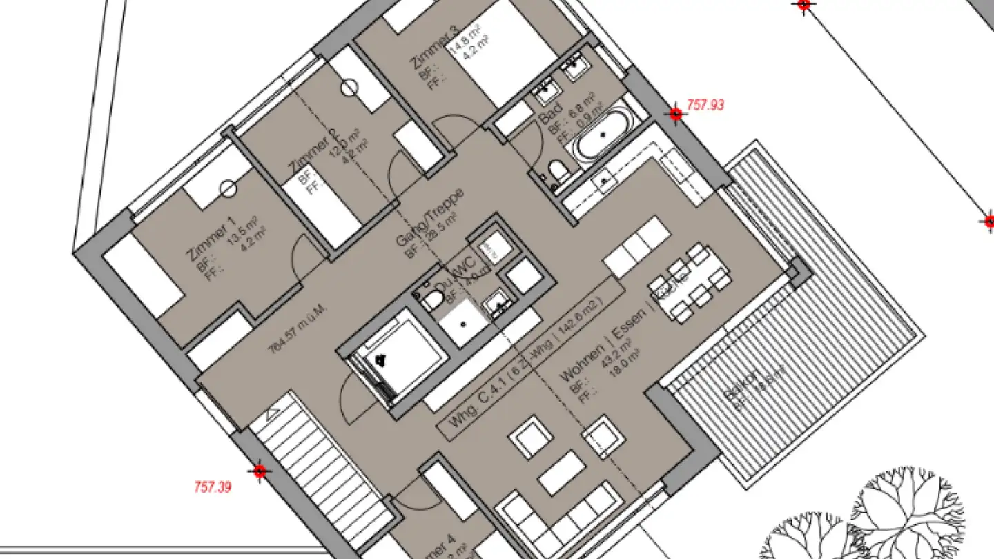 Appartement à vendre - Sonnmattstrasse 2, 9122 Mogelsberg