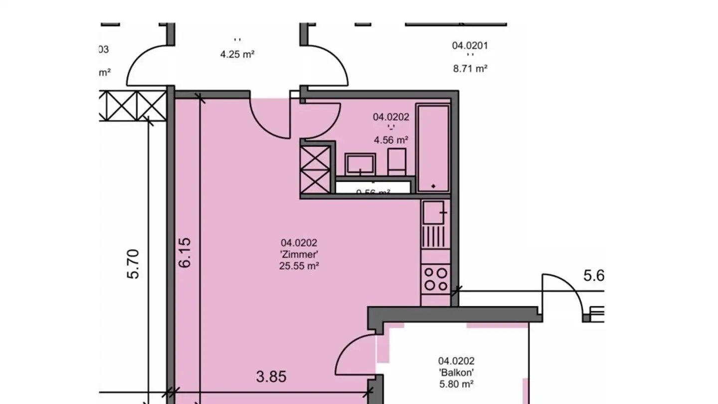 Apartment for rent - Irchelstrasse 18, 8180 Bülach - Photo 3