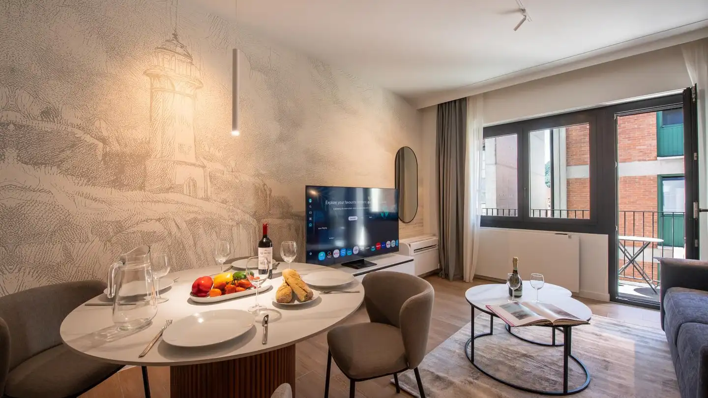 Möblierte Wohnung mieten - Via Carlo Frasca 12, 6900 Lugano