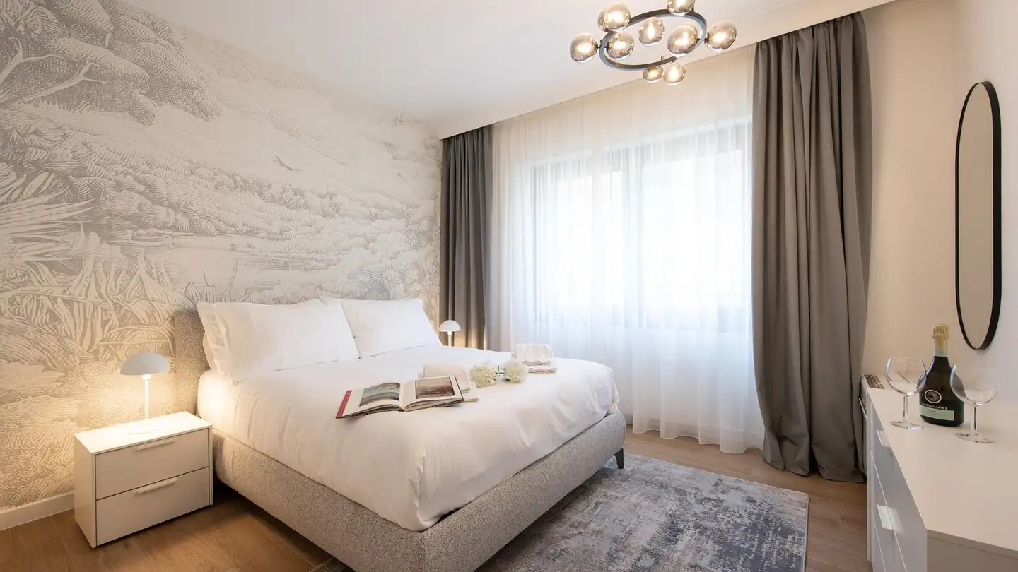 Möblierte Wohnung mieten - Via Carlo Frasca 12, 6900 Lugano - Foto 2
