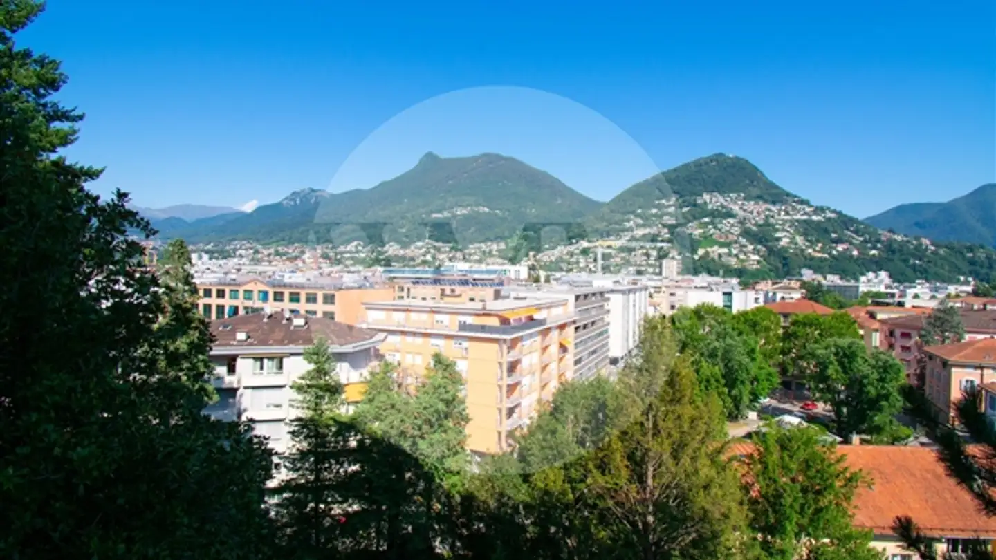 Appartement à louer - Via Monte Carmen 12, 6900 Lugano