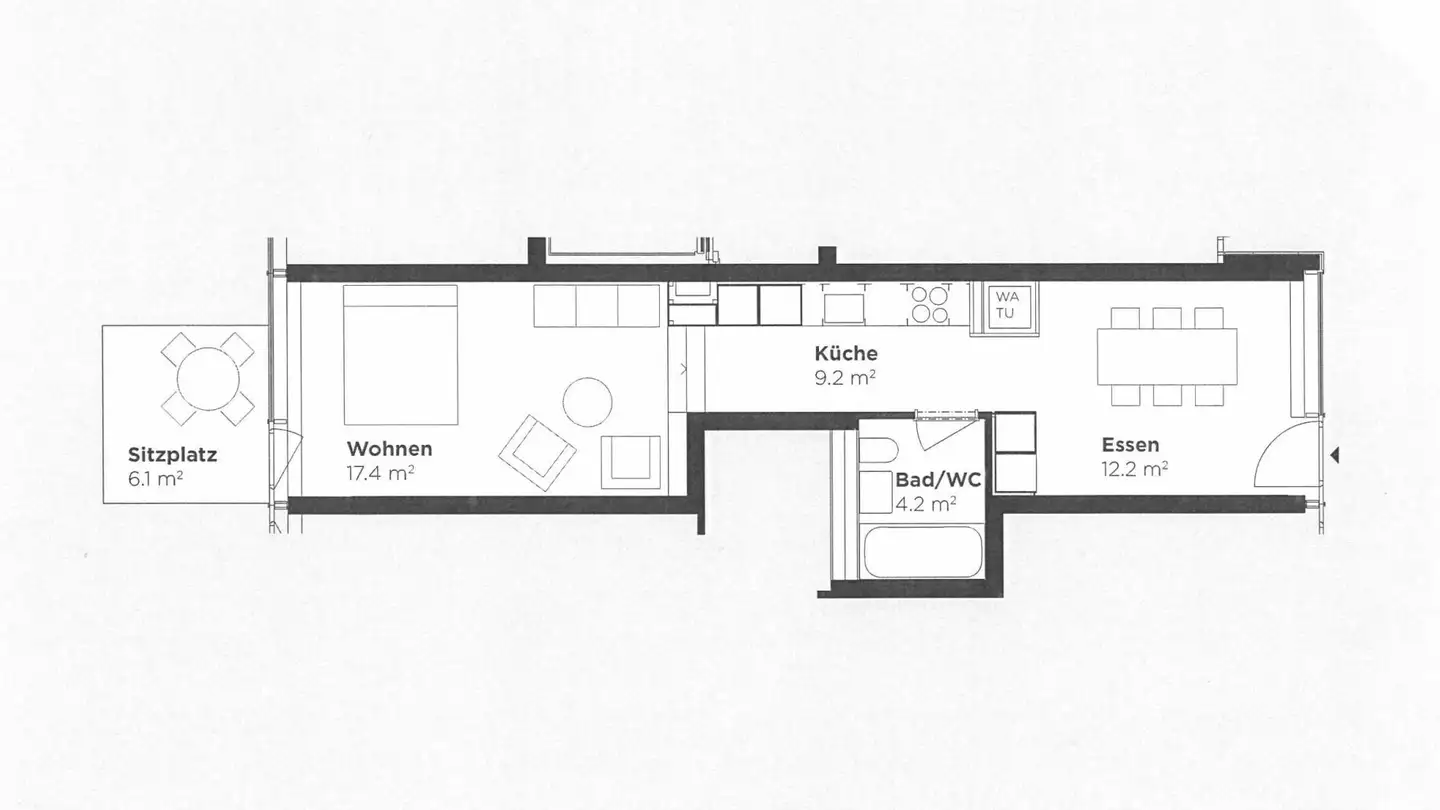 Wohnung mieten - Sulzerallee 88, 8409 Winterthur - Foto 2