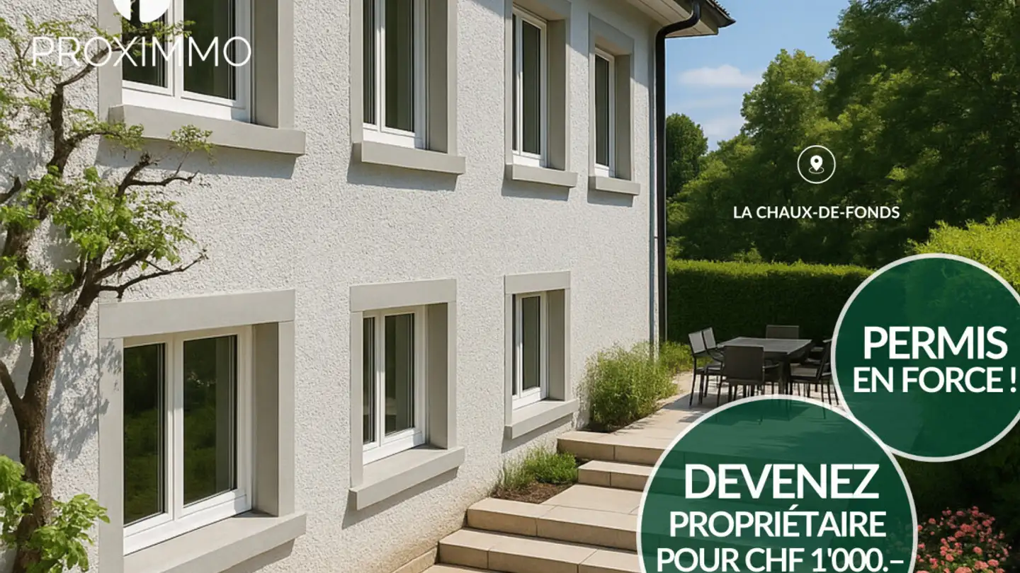 Appartement à vendre - 2300 La Chaux-de-Fonds