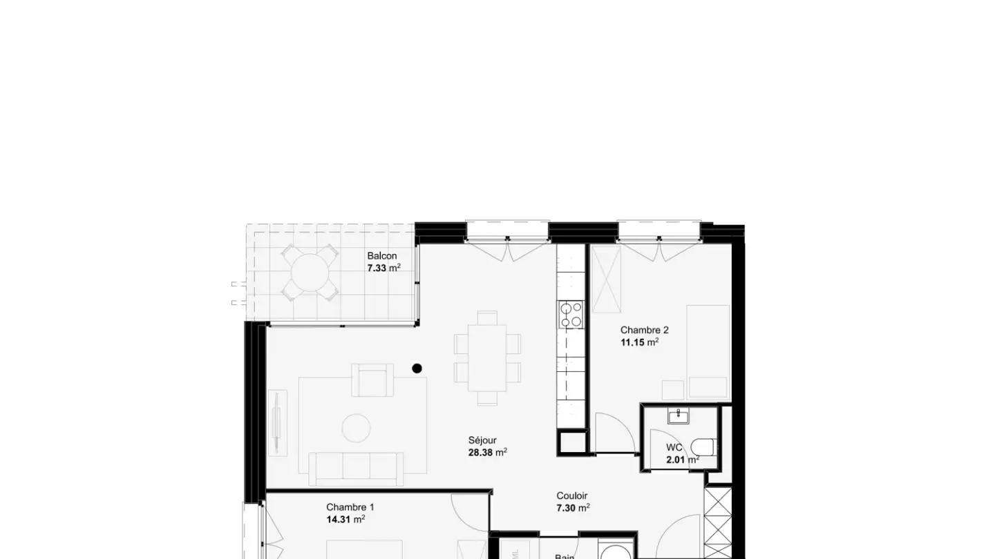 Appartamento in vendita - Chemin Des Argilles 30, 2088 Cressier NE - Foto 3