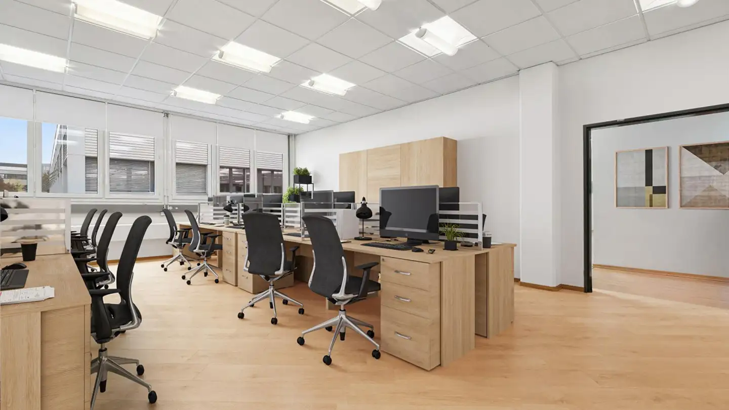 Bürofläche mieten - Riedstrasse 7, 6330 Cham - Foto 2