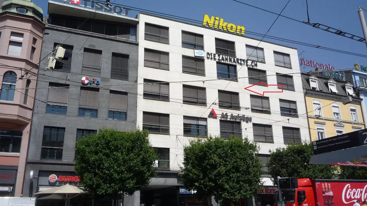 Outdoor parking space for rent - Centralbahnplatz 12, 4051 Basel