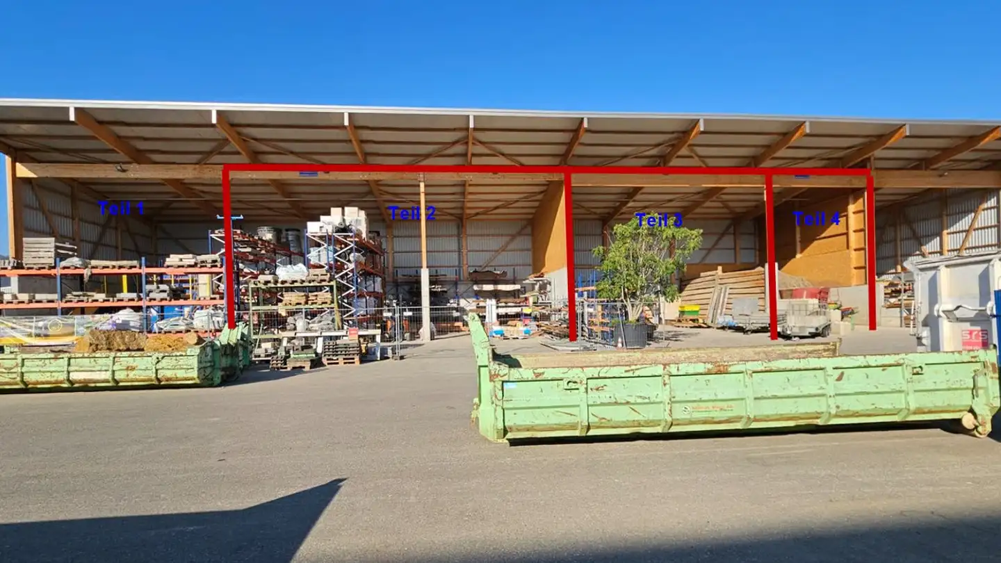 Spazio di archiviazione in affitto - Industriestrasse 6, 4658 Däniken SO