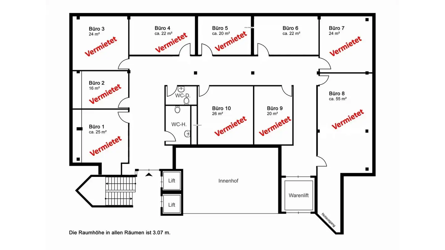 Spazio ufficio in affitto - Gewerbestrasse 4, 8162 Steinmaur - Foto 4