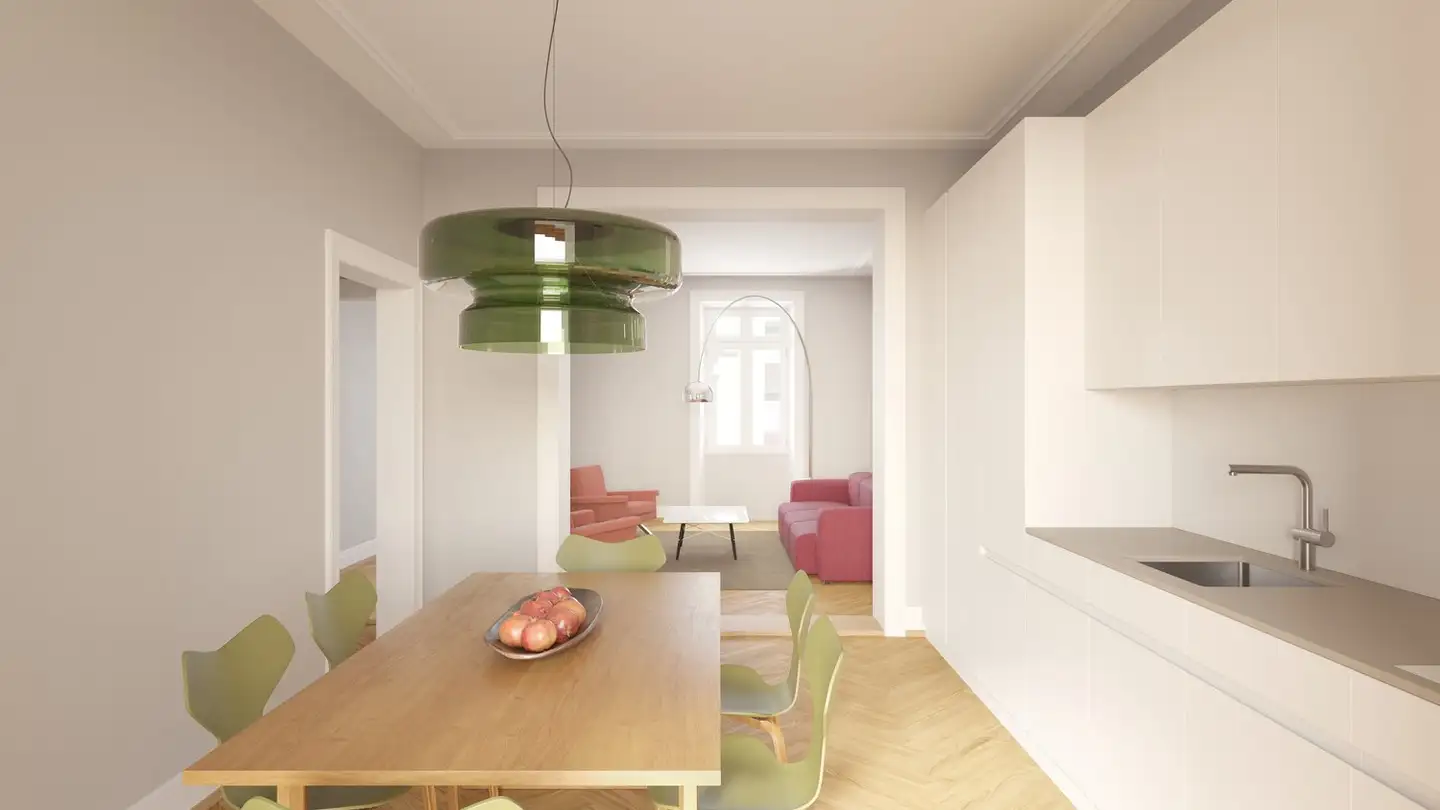 Maisonette-Wohnung mieten - Holbeinstrasse 40, 4051 Basel