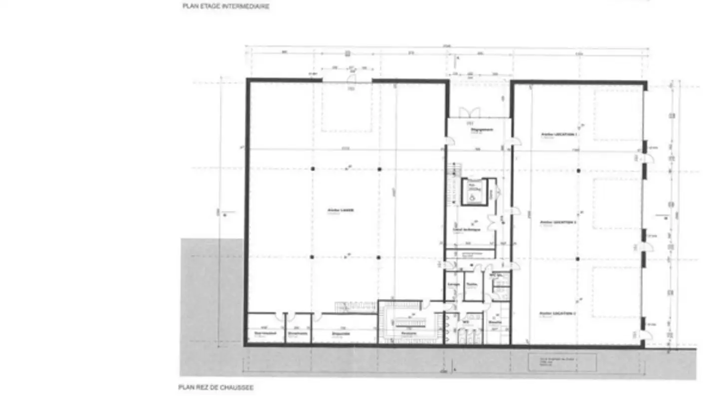 Spazio ufficio in affitto - Zone Industrielle D'in-Riaux 30, 1728 Rossens FR - Photo 2