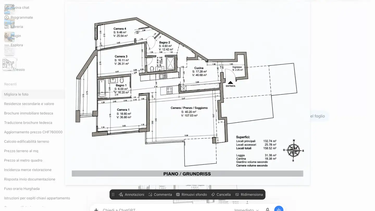 Wohnung kaufen - Via Del Sole 82a, 6645 Brione sopra Minusio - Foto 4