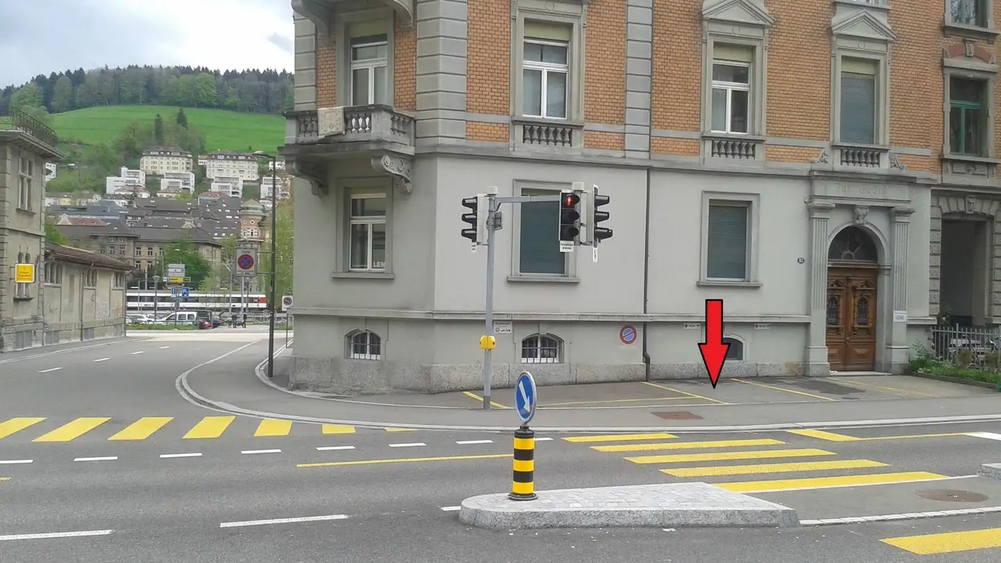 Parcheggio esterno in affitto - Rosenbergstrasse 83, 9000 St. Gallen