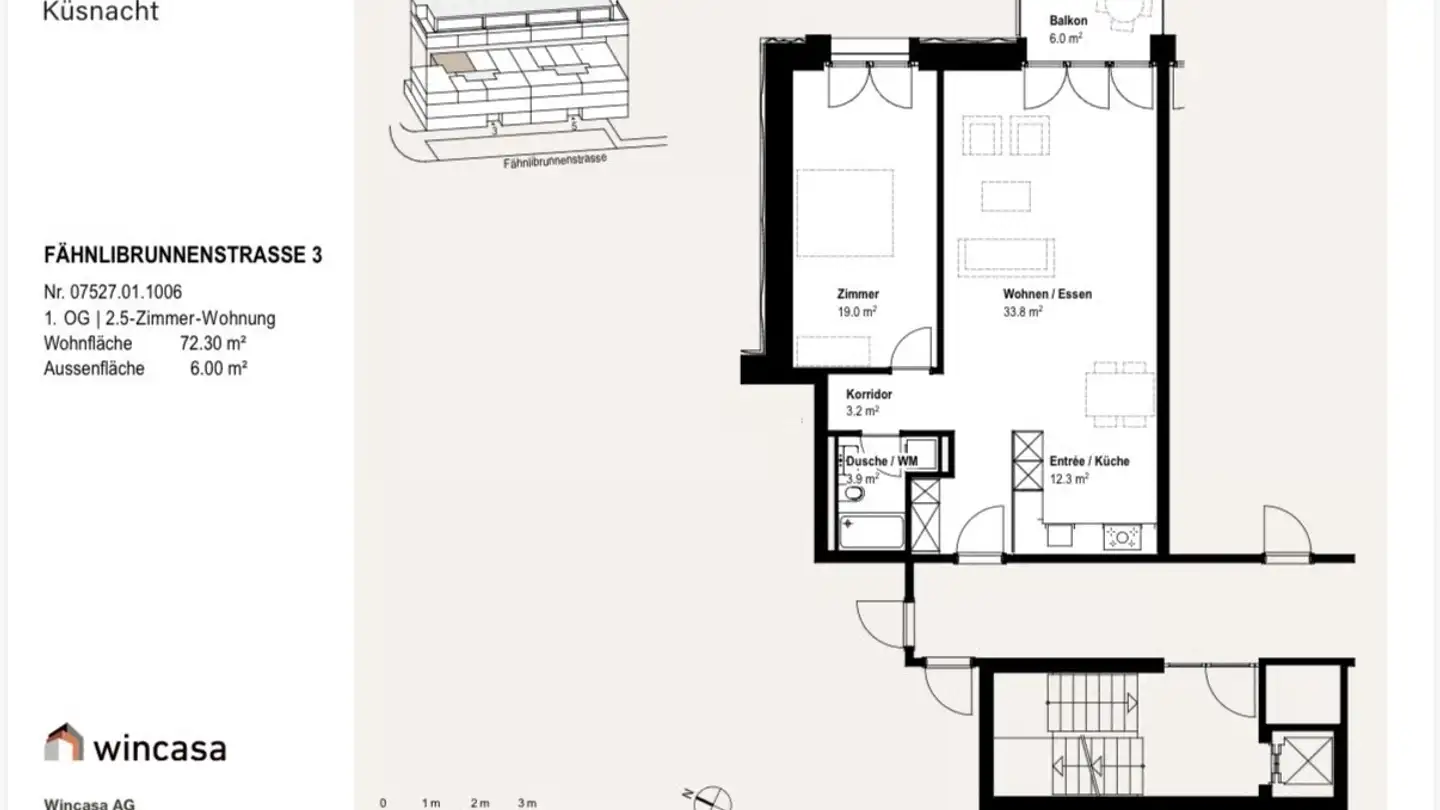 Appartement à louer - Fähnlibrunnenstrasse 3, 8700 Küsnacht ZH - Photo 2
