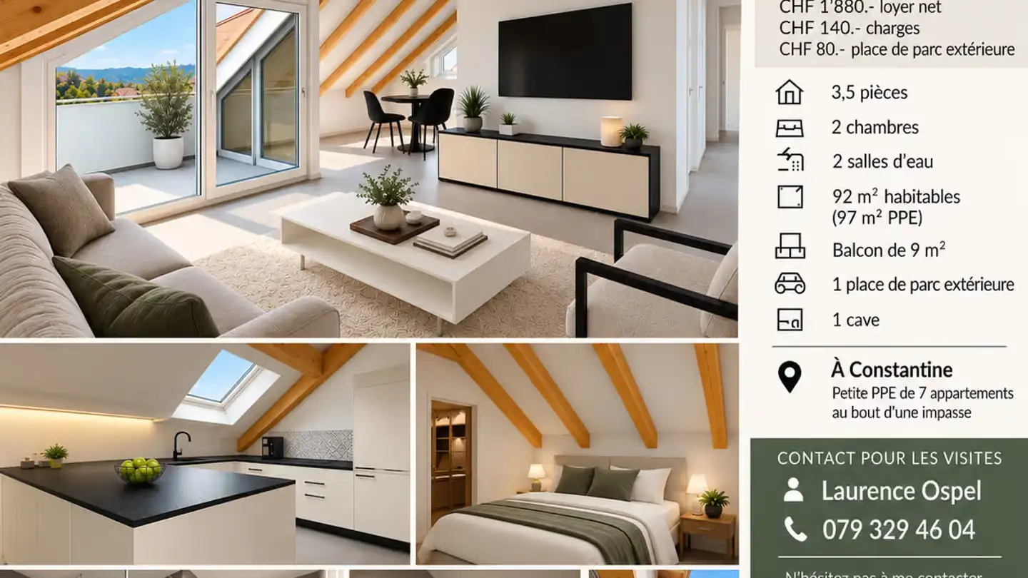 Appartement à louer - 1587 Montmagny