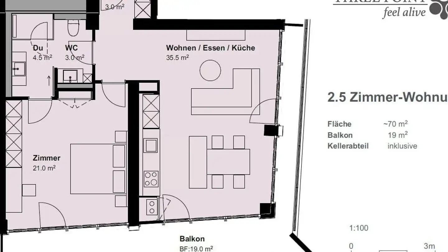 Appartamento in affitto - Sonnentalstrasse 17, 8600 Dübendorf - Photo 2