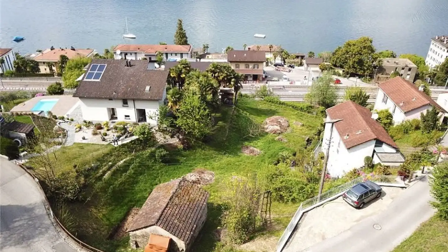 Terrain constructible à vendre - Via Corognola, 6573 Magadino