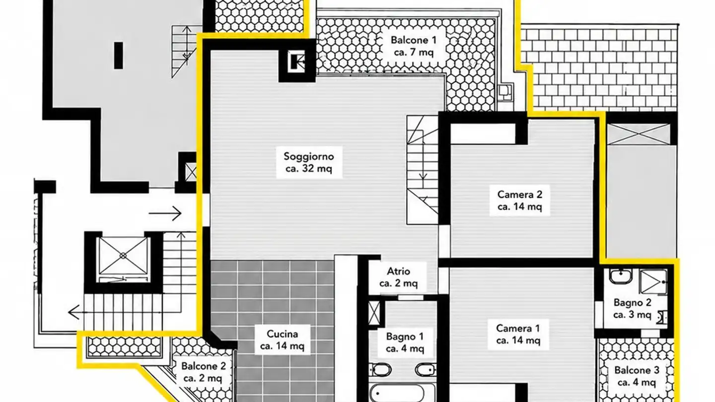 Appartamento in affitto - Via Alle Rive 1, 6946 Ponte Capriasca - Foto 4