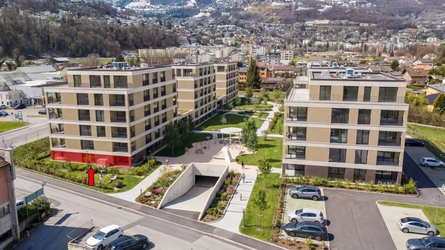 Negozio in affitto - Route Du Pont-Rouge 1a, 1870 Monthey - Foto 3