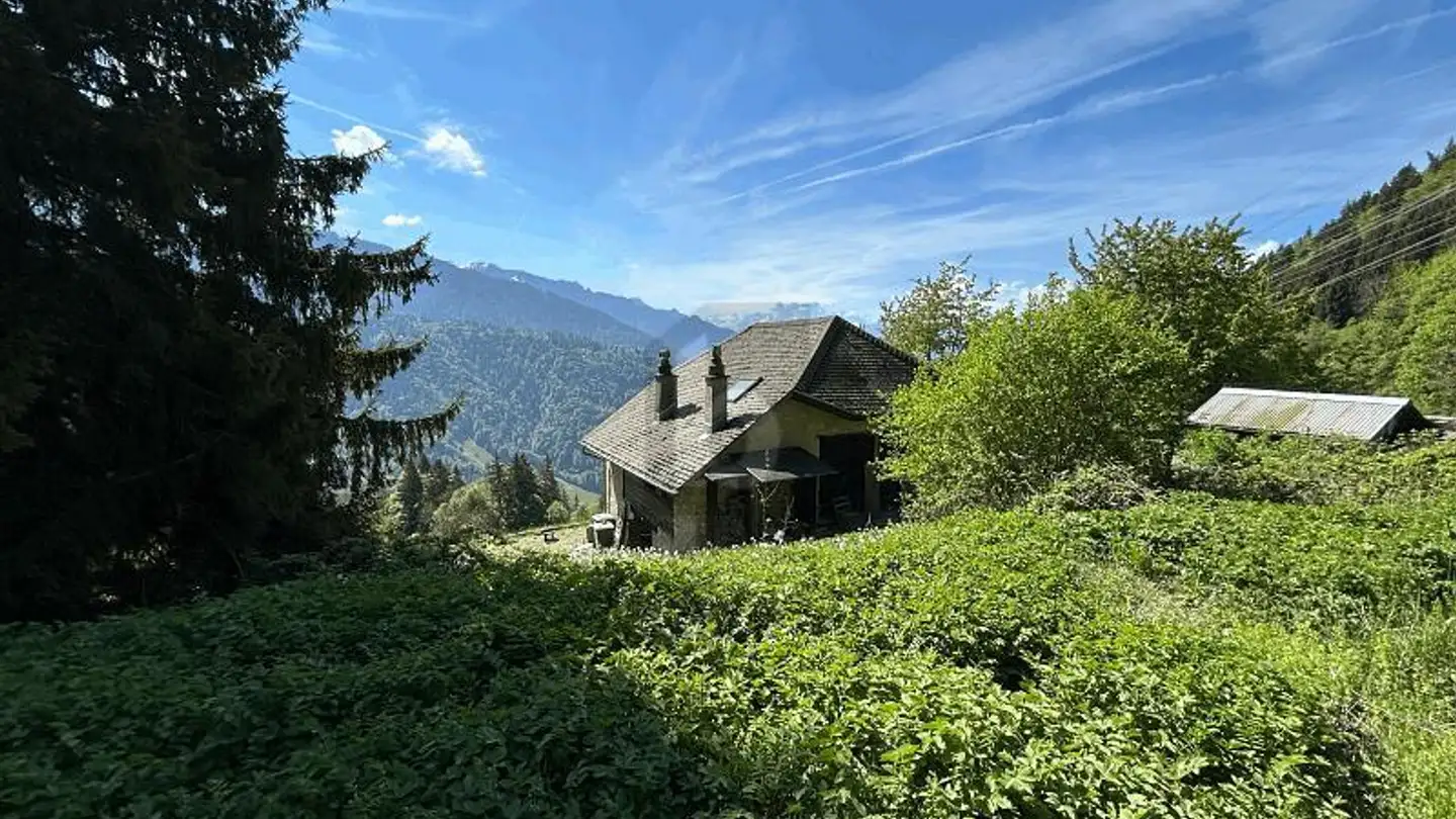 Stepped house for sale - 1832 Villard-sur-Chamby